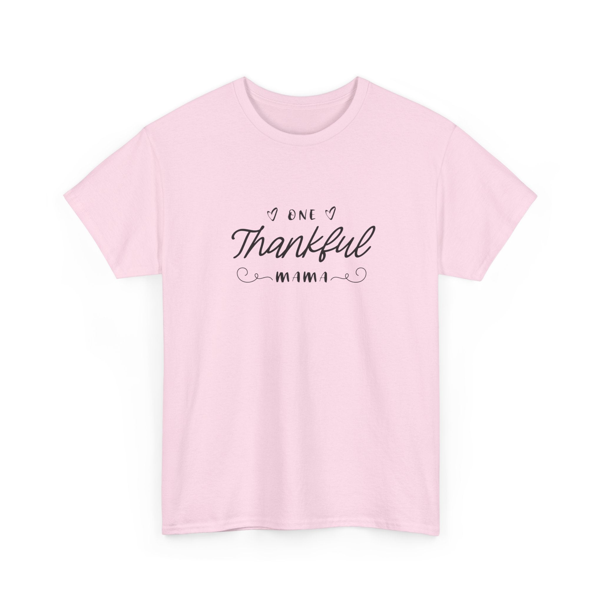 Thankful Mama T-Shirt — Cozy Mom Thanksgiving Tee