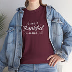 Thankful Mama T-Shirt — Cozy Mom Thanksgiving Tee