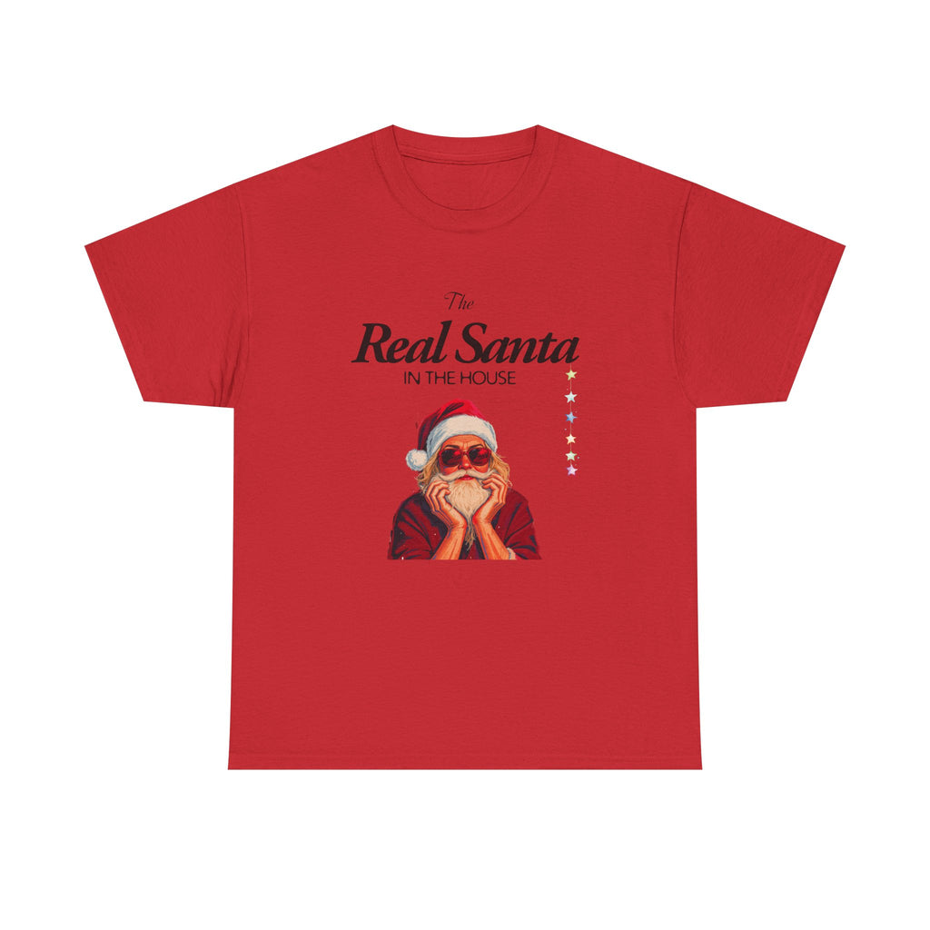 The Real Santa Tee — Retro Christmas Santa T‑Shirt