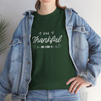 Thankful Mama T-Shirt — Cozy Mom Thanksgiving Tee