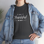 Thankful Mama T-Shirt — Cozy Mom Thanksgiving Tee