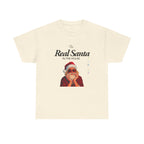 The Real Santa Tee — Retro Christmas Santa T‑Shirt