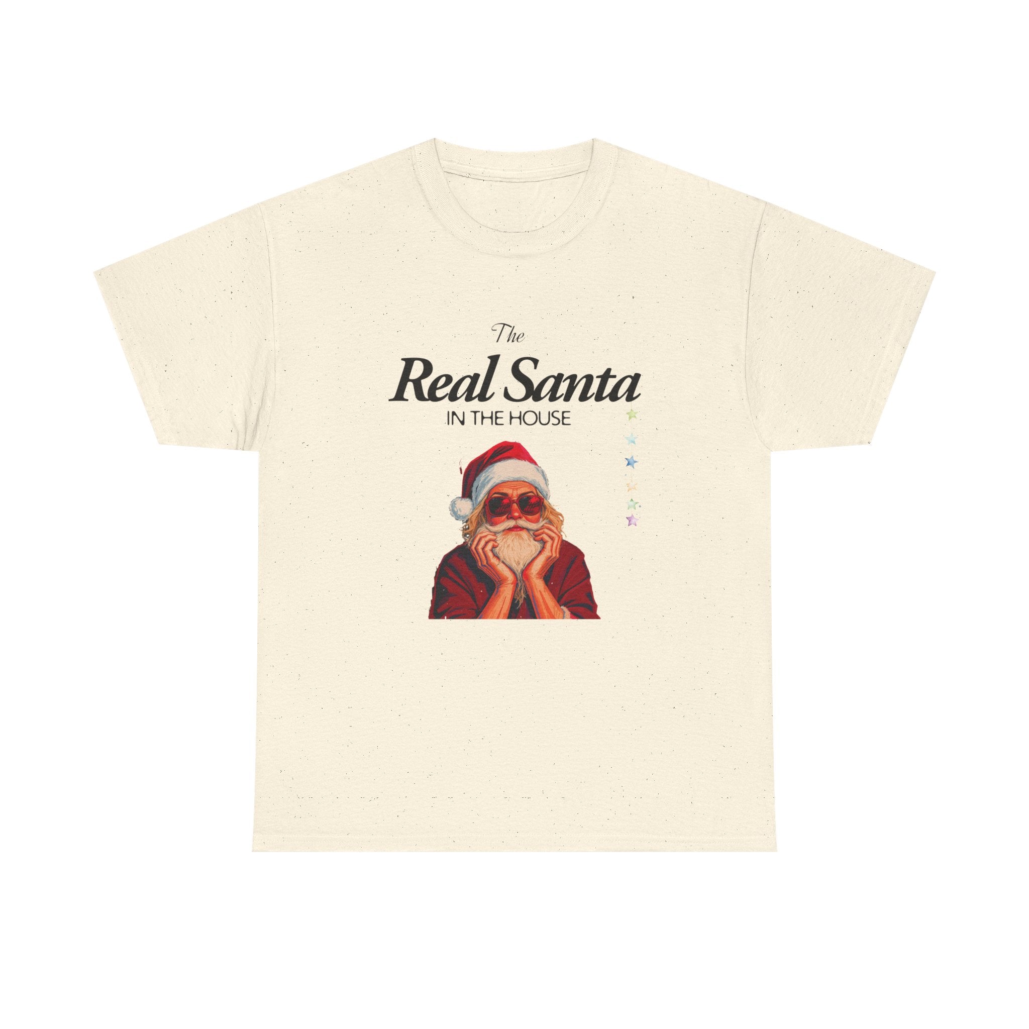 The Real Santa Tee — Retro Christmas Santa T‑Shirt
