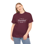 Thankful Mama T-Shirt — Cozy Mom Thanksgiving Tee