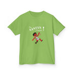 Kids T-Shirt — "I'm Santa’s Favorite" Festive Elf Graphic Tee