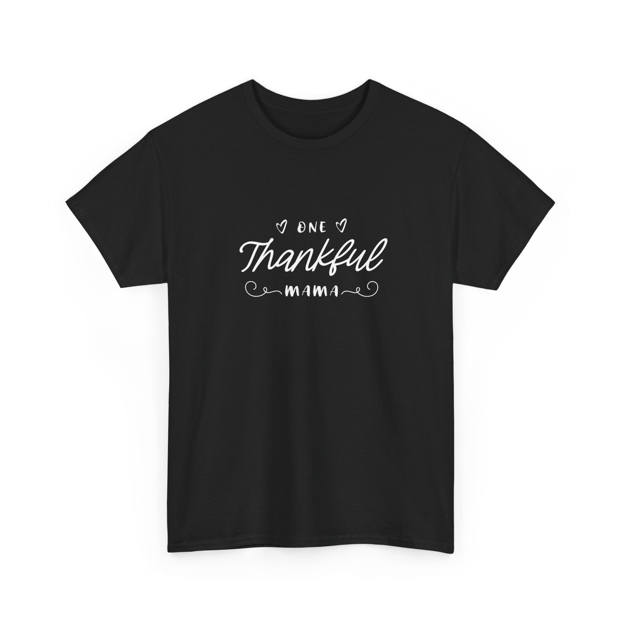 Thankful Mama T-Shirt — Cozy Mom Thanksgiving Tee