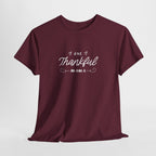 Thankful Mama T-Shirt — Cozy Mom Thanksgiving Tee