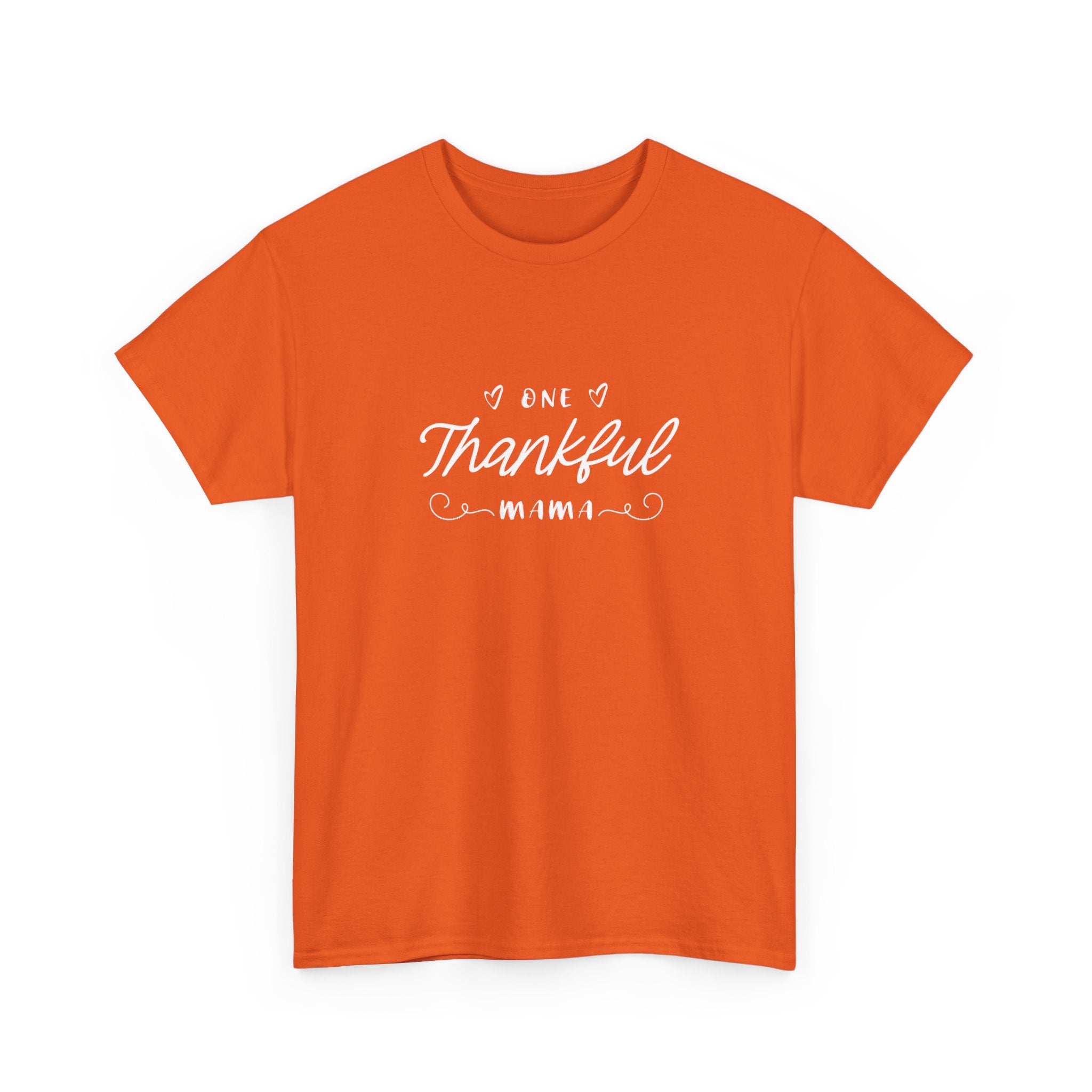 Thankful Mama T-Shirt — Cozy Mom Thanksgiving Tee
