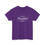 Thankful Mama T-Shirt — Cozy Mom Thanksgiving Tee