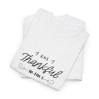 Thankful Mama T-Shirt — Cozy Mom Thanksgiving Tee