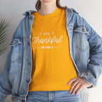 Thankful Mama T-Shirt — Cozy Mom Thanksgiving Tee