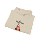 Real Santa Hoodie — Vintage Santa Graphic Christmas Pullover