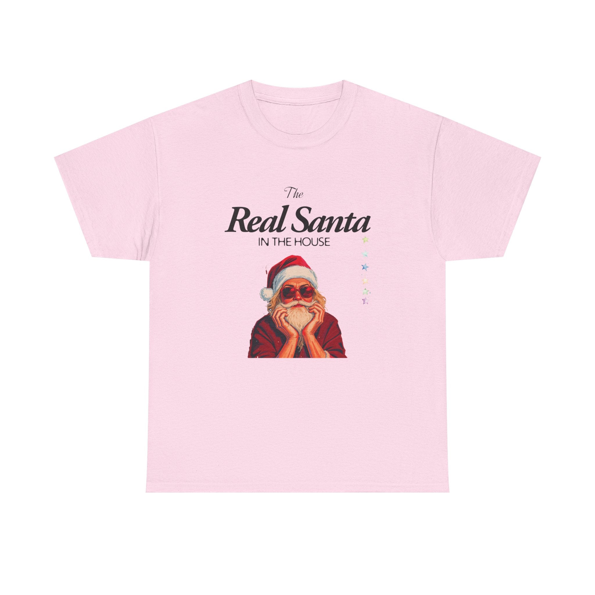 The Real Santa Tee — Retro Christmas Santa T‑Shirt