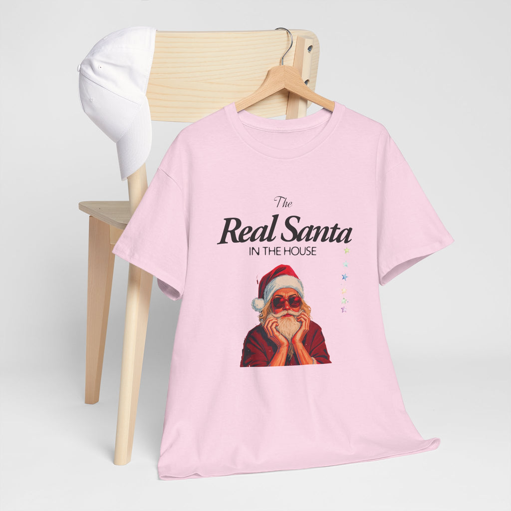 The Real Santa Tee — Retro Christmas Santa T‑Shirt