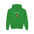 Youth Hoodie - "I'm Santa's Favorite" Christmas Elf Holiday Sweatshirt