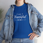 Thankful Mama T-Shirt — Cozy Mom Thanksgiving Tee